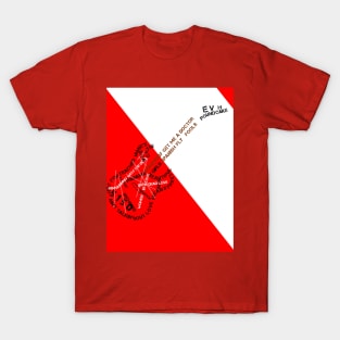 Eddie Van Halen Guitar T-Shirt